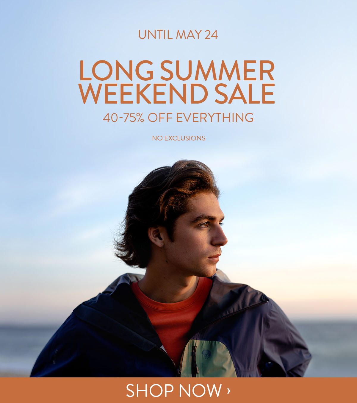 Long summer weekend sale