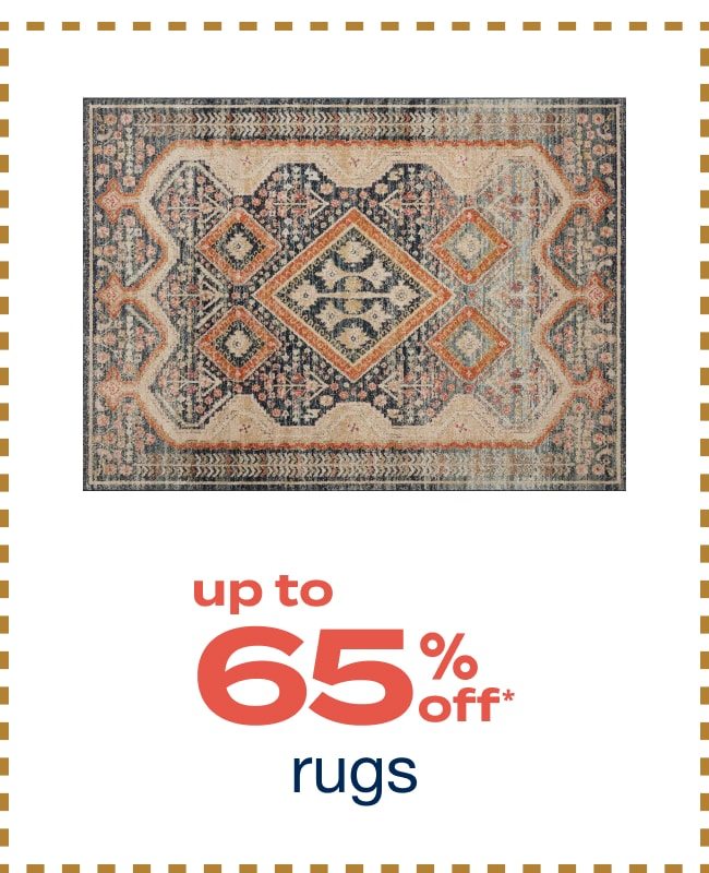 Up to 65% off Rugs