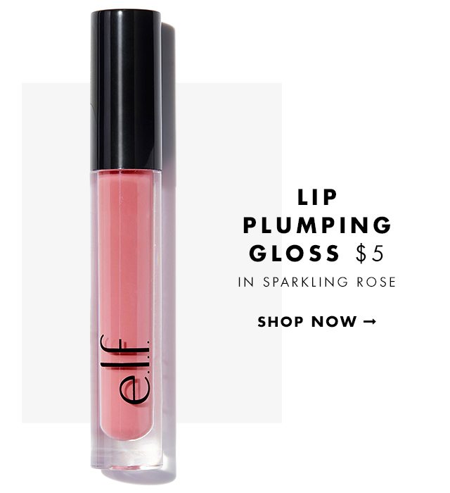 Lip Plumping Gloss in Sparkling Rose, $5. Shop Now