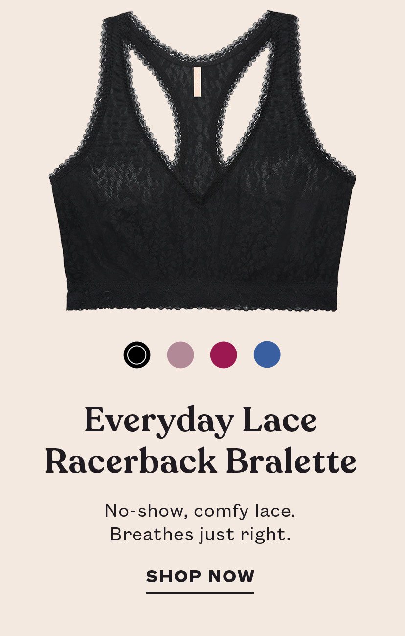 Everyday Lace Racerback Bralette