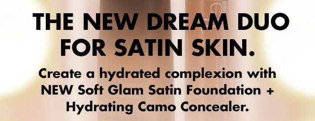 the new dream duo for satin skin