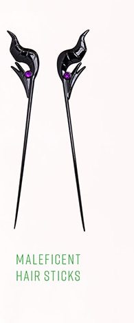 Maleficent Hair Sticks