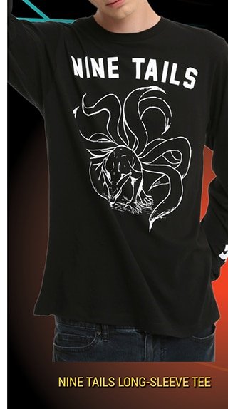 Nine Tails Long-Sleeve Tee