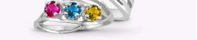 Round Color Stone Ring