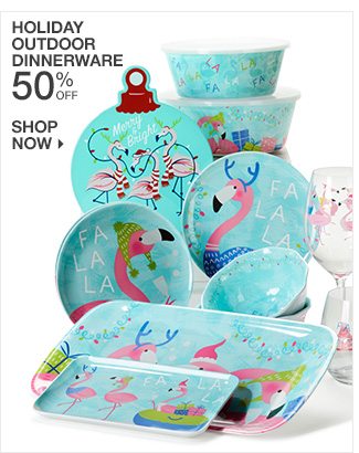 Shop 50% Off Holiday Outdoor Dinnerware