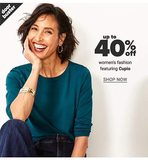 Women's Fashion up to 40% off from Cupio - Shop Now