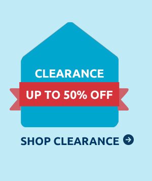 Shop clearance up to 50% off.