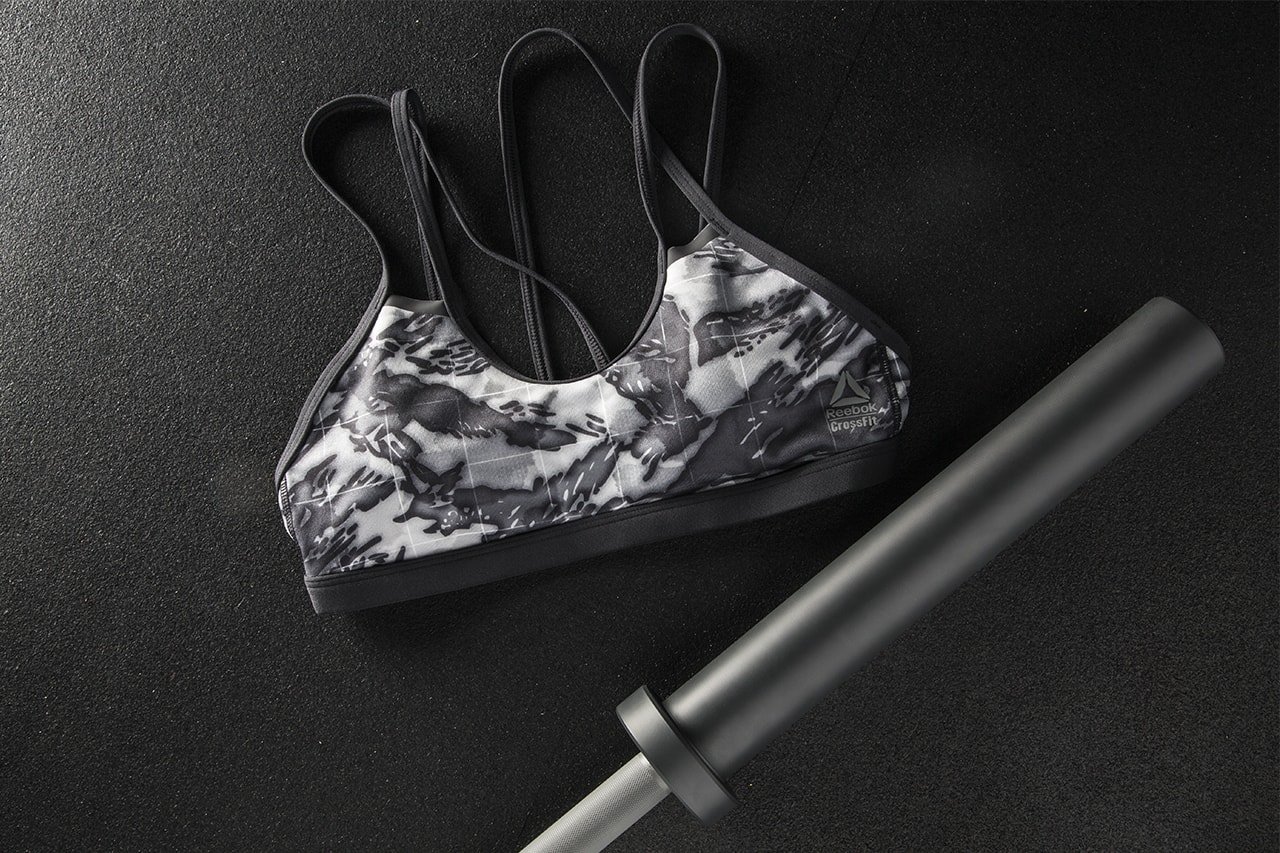 Reebok CrossFit Graphic Strappy Sports Bra