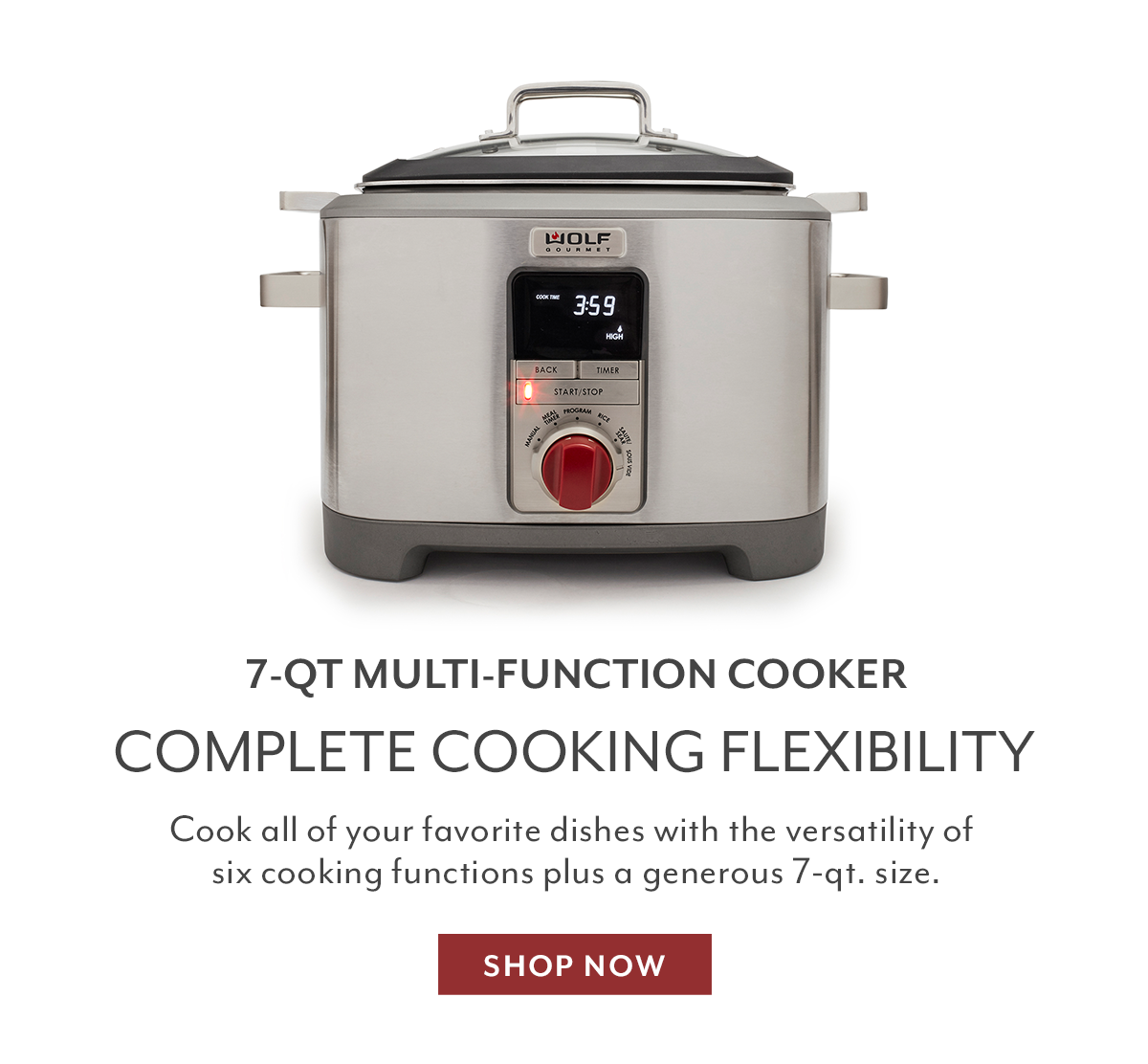 7-QT Multi-Function Cooker