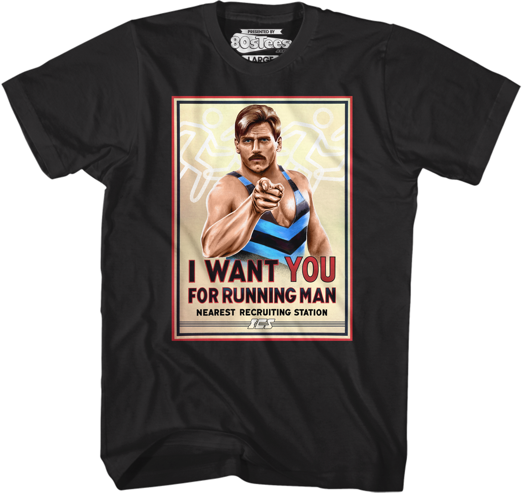 I Want You Running Man T-Shirt