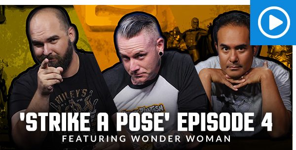 Sideshow's 'Strike A Pose' Episode 4, featuring Wonder Woman!