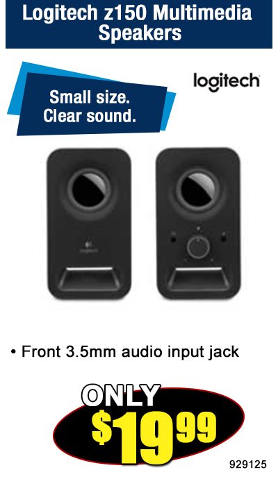 Logitech z150 Multimedia Speakers