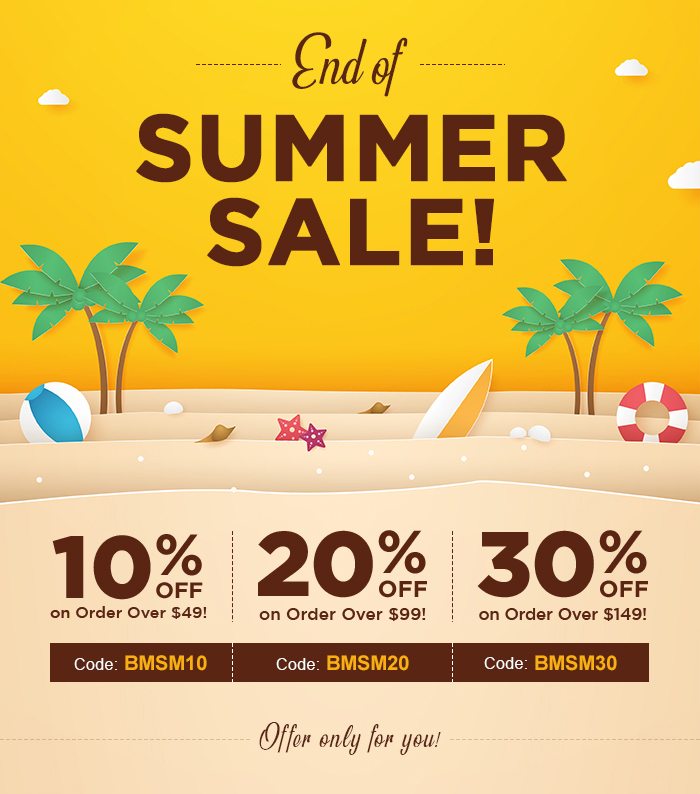 Summer Bonanza! Buy More, Save More Coupons Just for you!