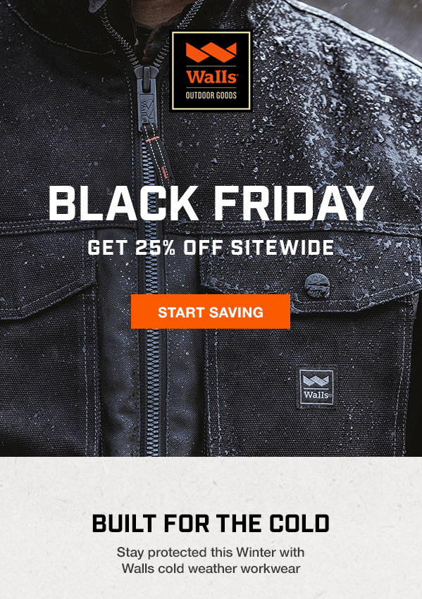 Black Friday : Get 25% Off Sitewide