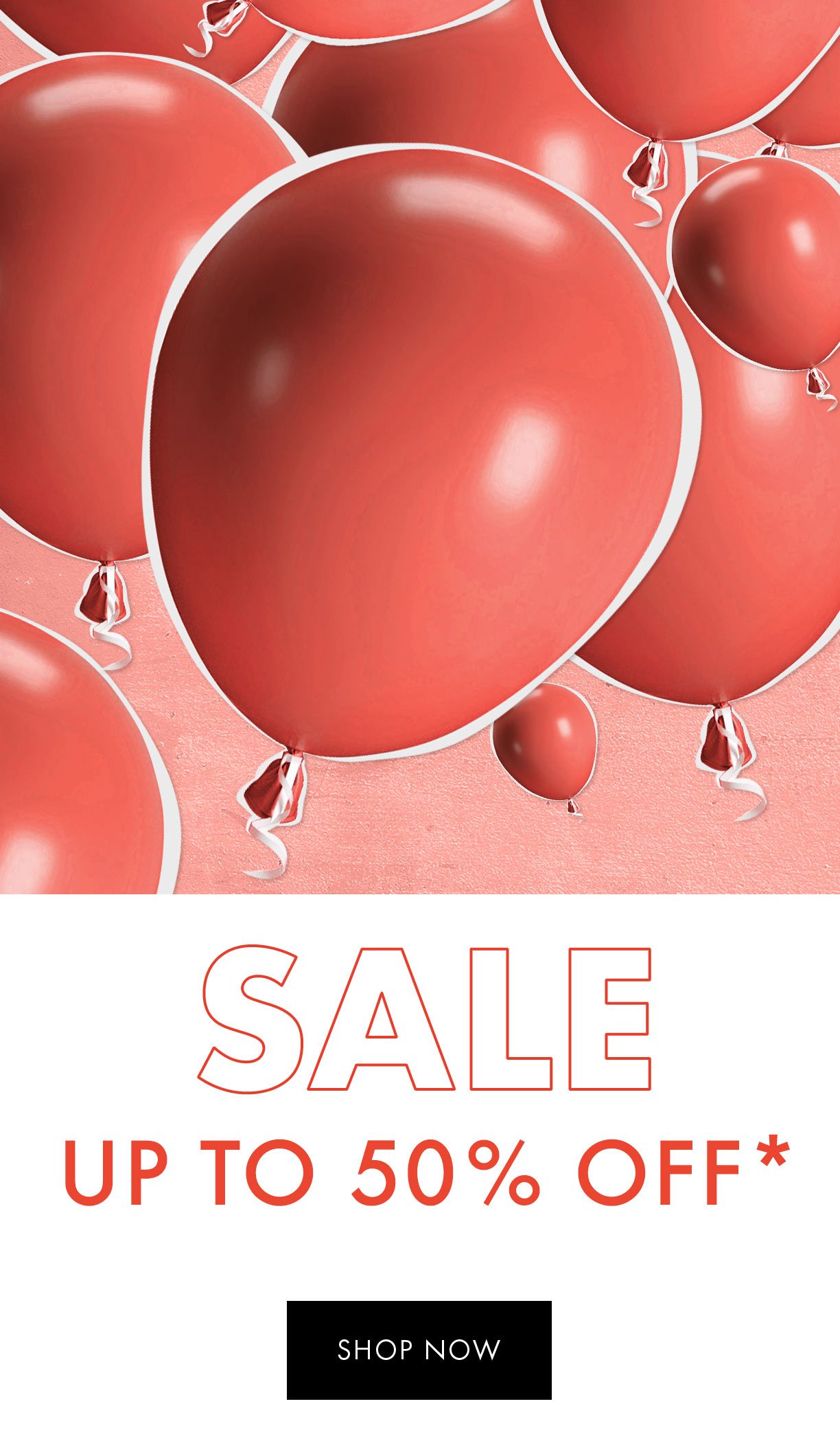Sale up to 50% off