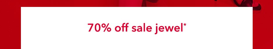 70% off Sale Jewel