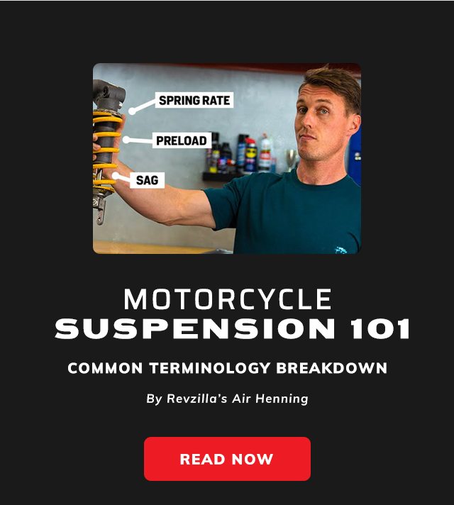 Motorcycle Suspension 101