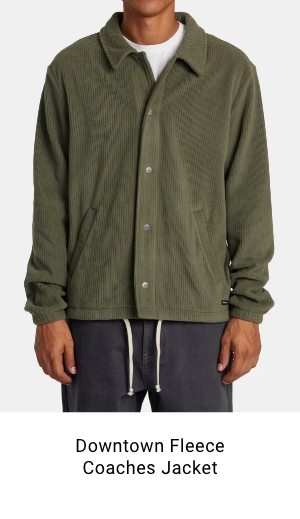 Downtown Fleece Coaches Jacket