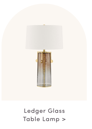 Ledger Glass Table Lamp