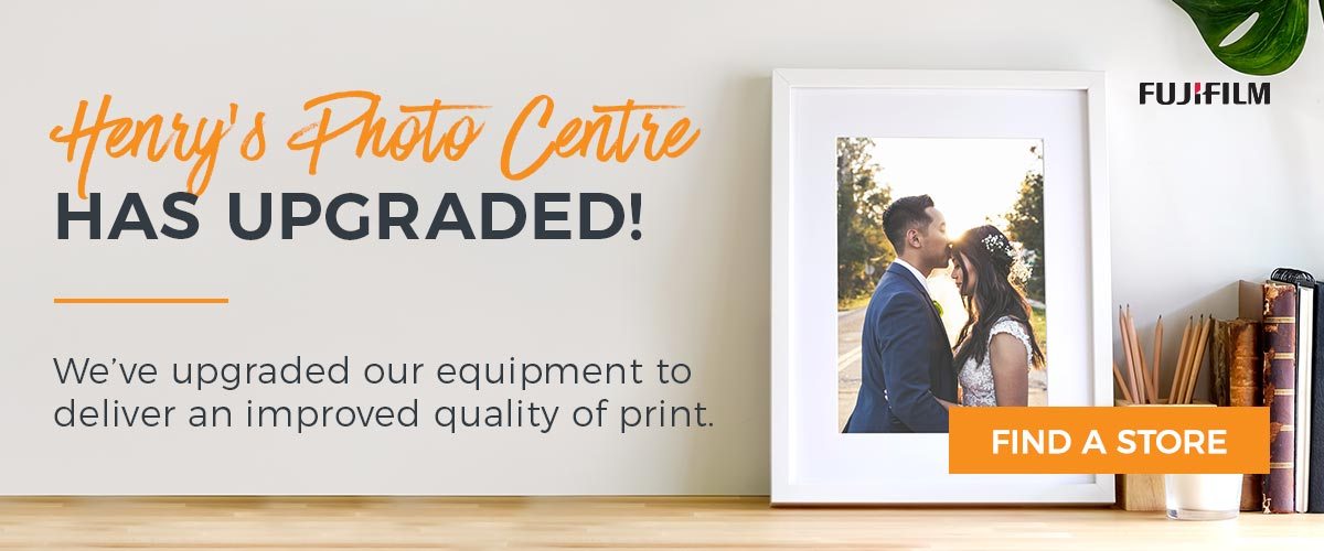 Henry's Photo Centre has upgraded! We've upgraded our equipment to deliver an improved quality of print.