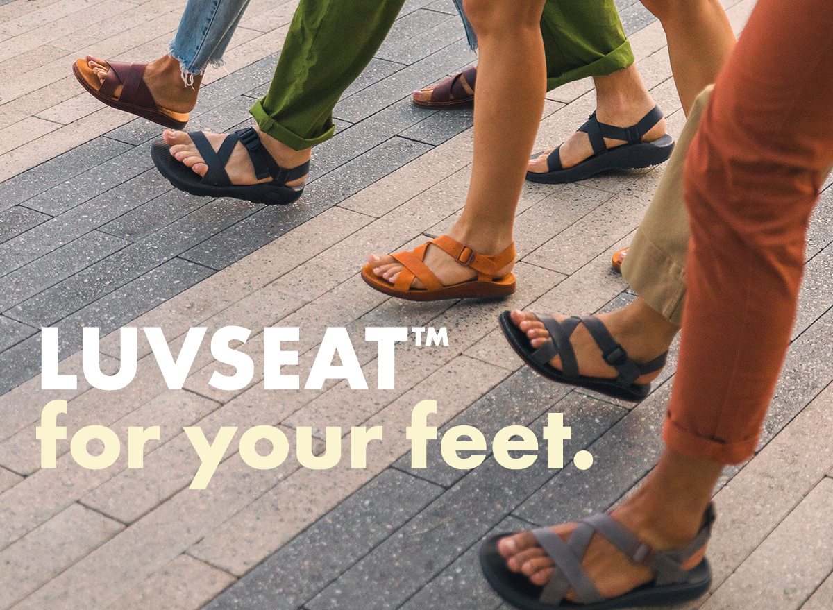 LUVSEAT(TM) for your feet.