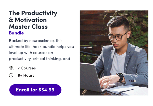 Productivity & Motivation Master Class Bundle