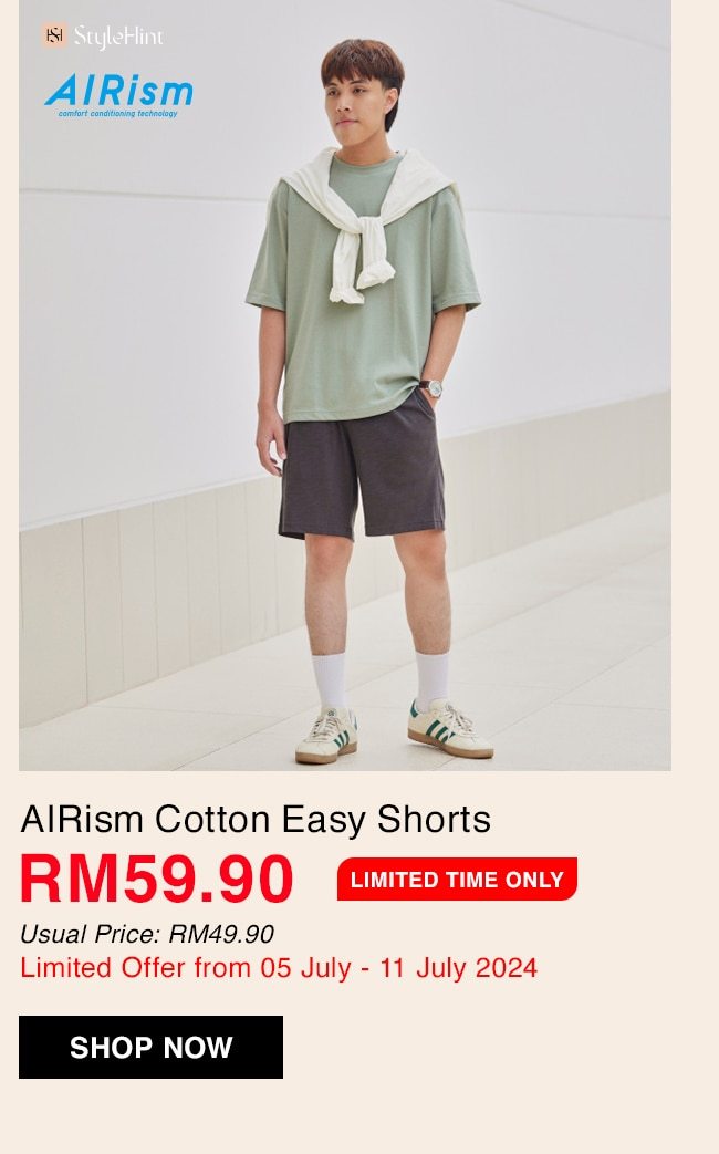 AIRism Cotton Easy Shorts