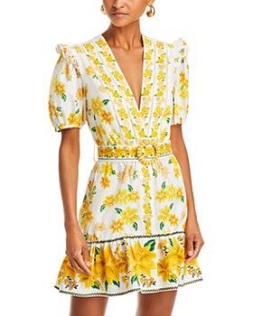 Farm Rio Azaleia Mini Dress