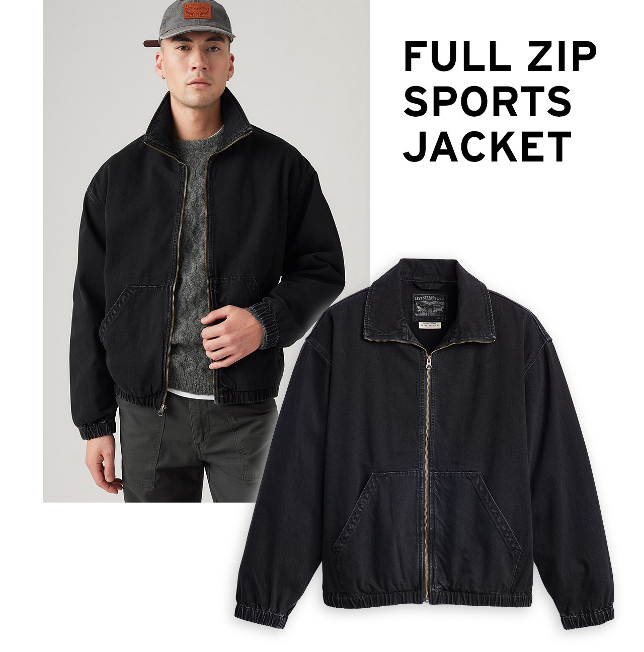 SHOP THE FULL ZIP SPORTS JACKET