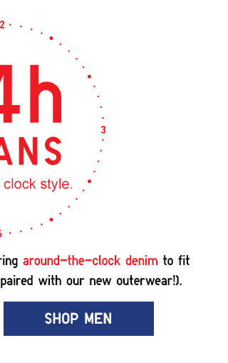 AROUND THE CLOCK DENIM - SHOP MEN