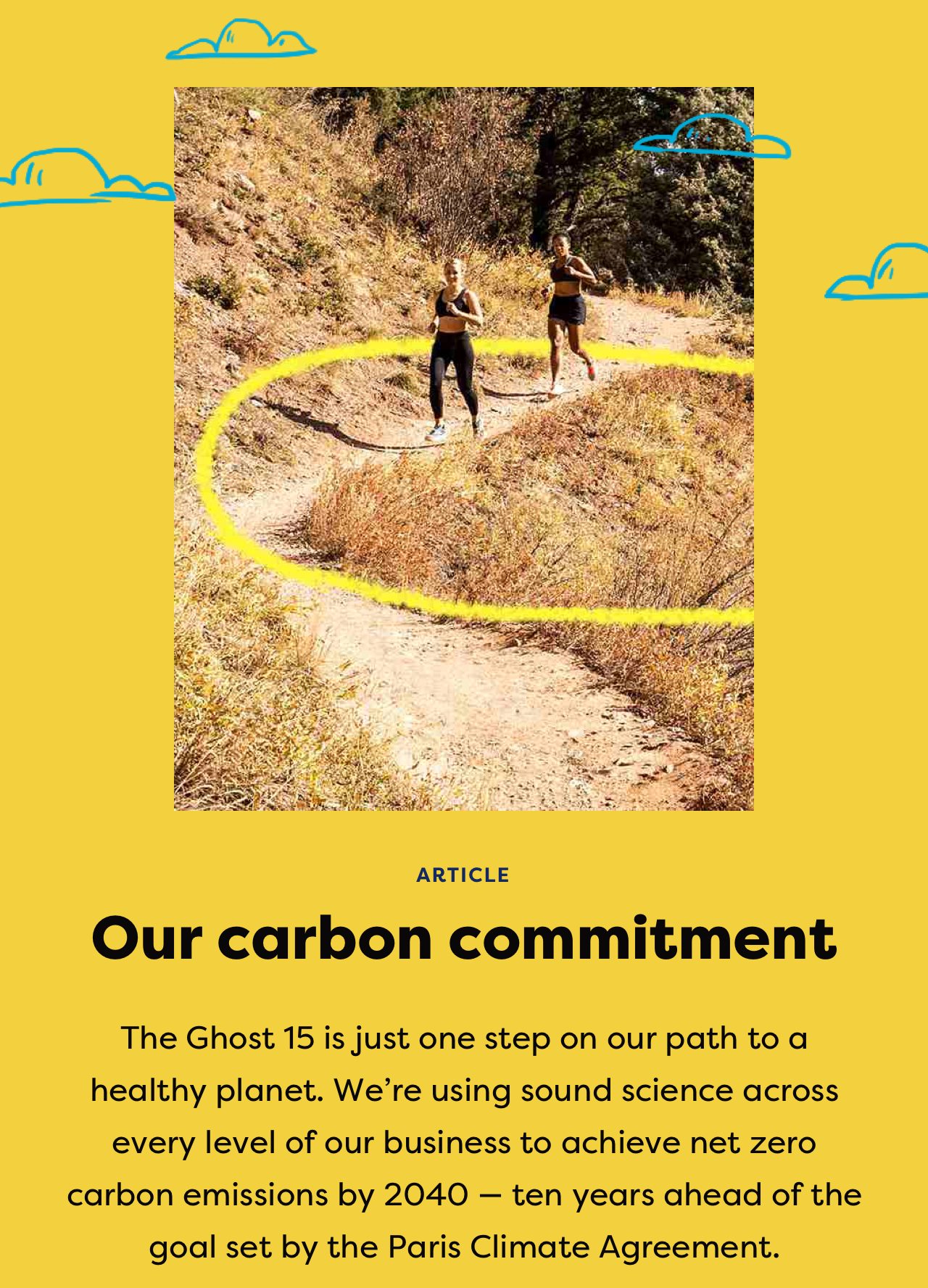 ARTICLE | Our carbon commitment