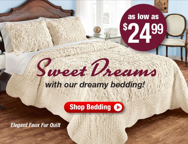 Dreamy Bedding - Shop Now!