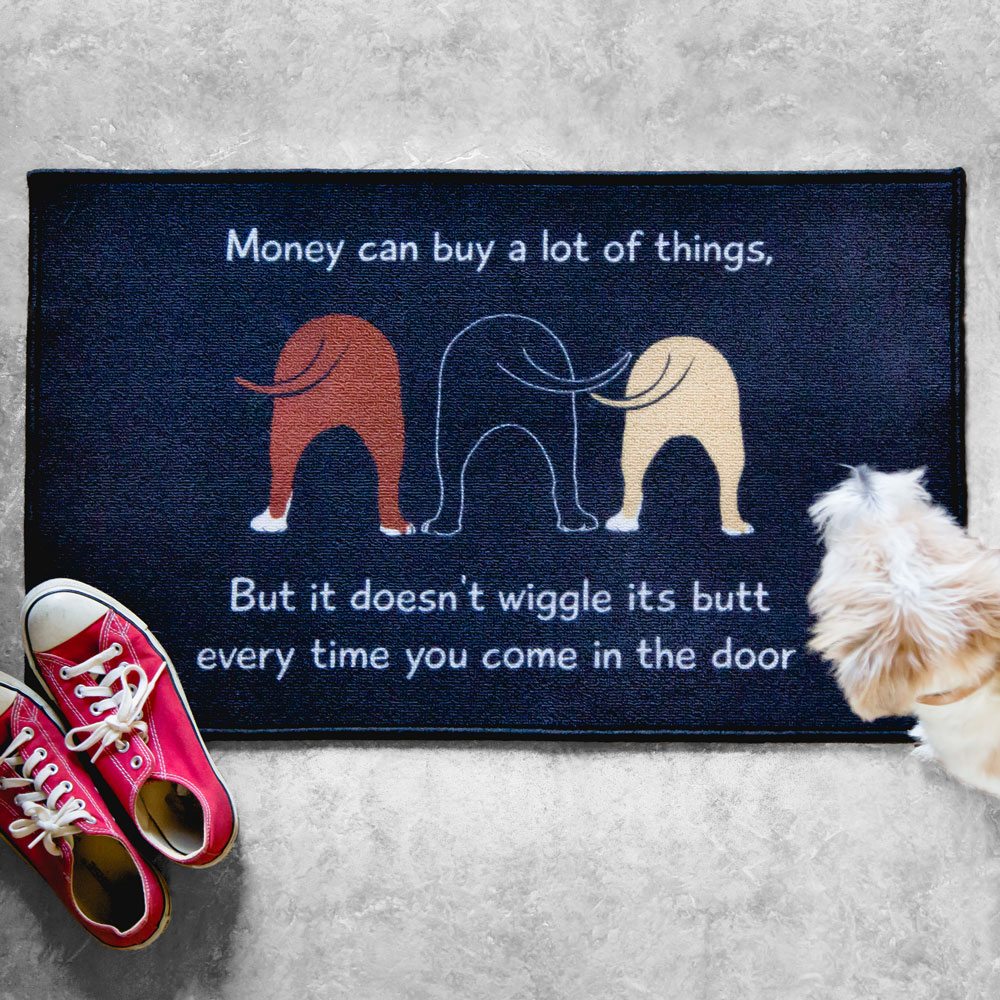 Image of Wiggle Butts Decorative Floor Mat