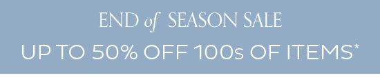 End of Season Sale