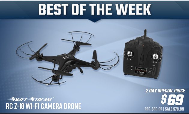 Swift Stream RC Z-18 Wi-Fi Camera Drone