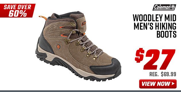 coleman woodley hiking boots