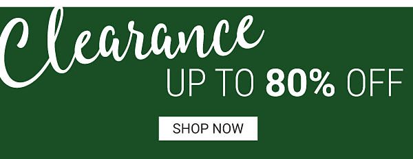 Clearance - Up to 85% off