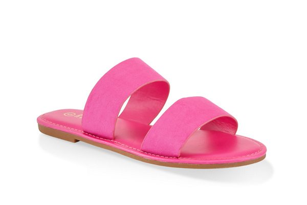 Two Band Slide Sandals