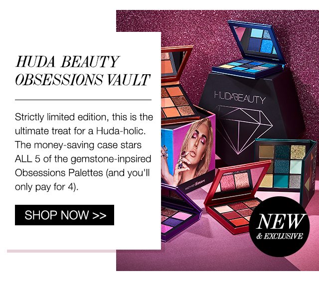 Huda Beauty Obsessions Vault