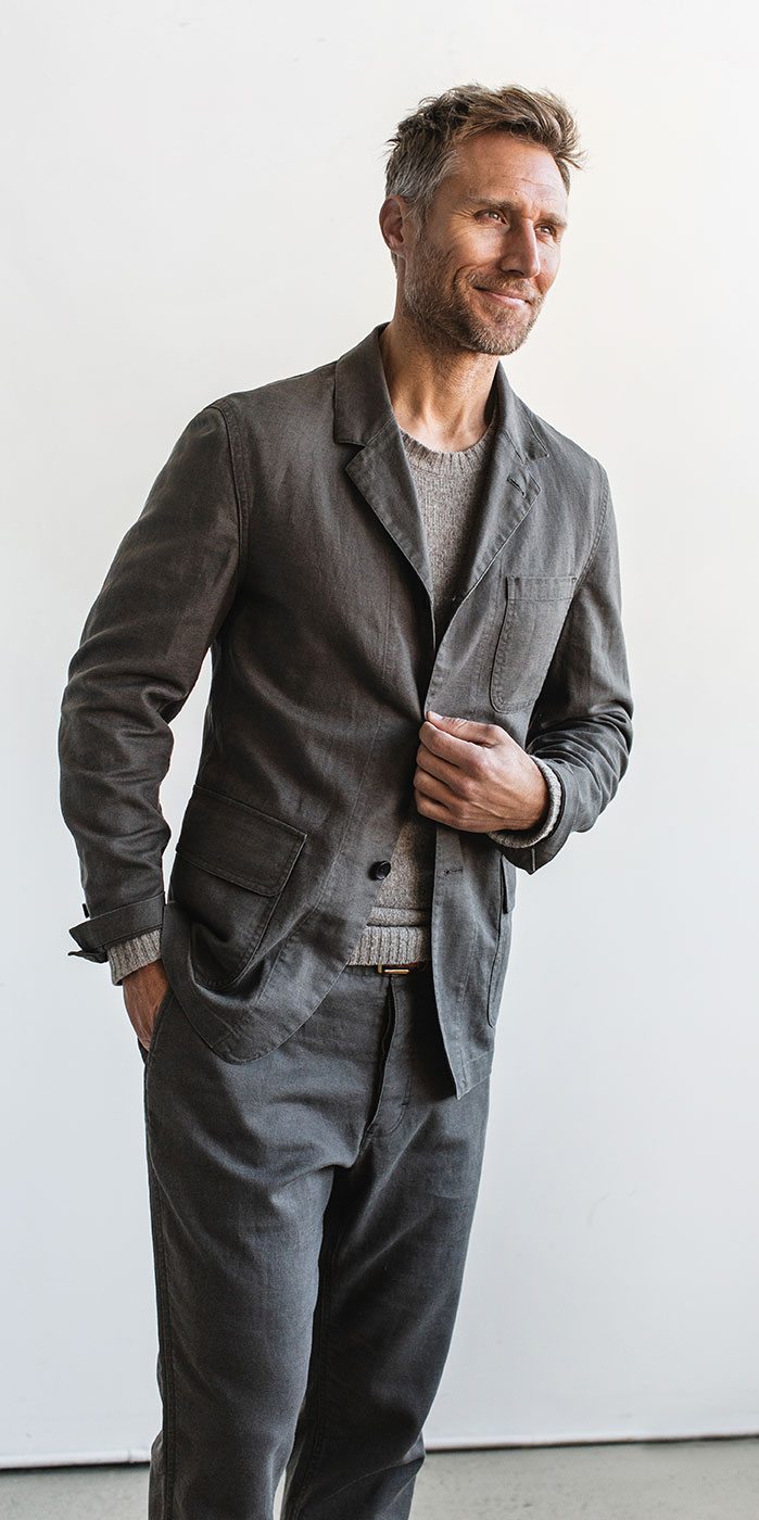 The Gibson Suit in Gravel