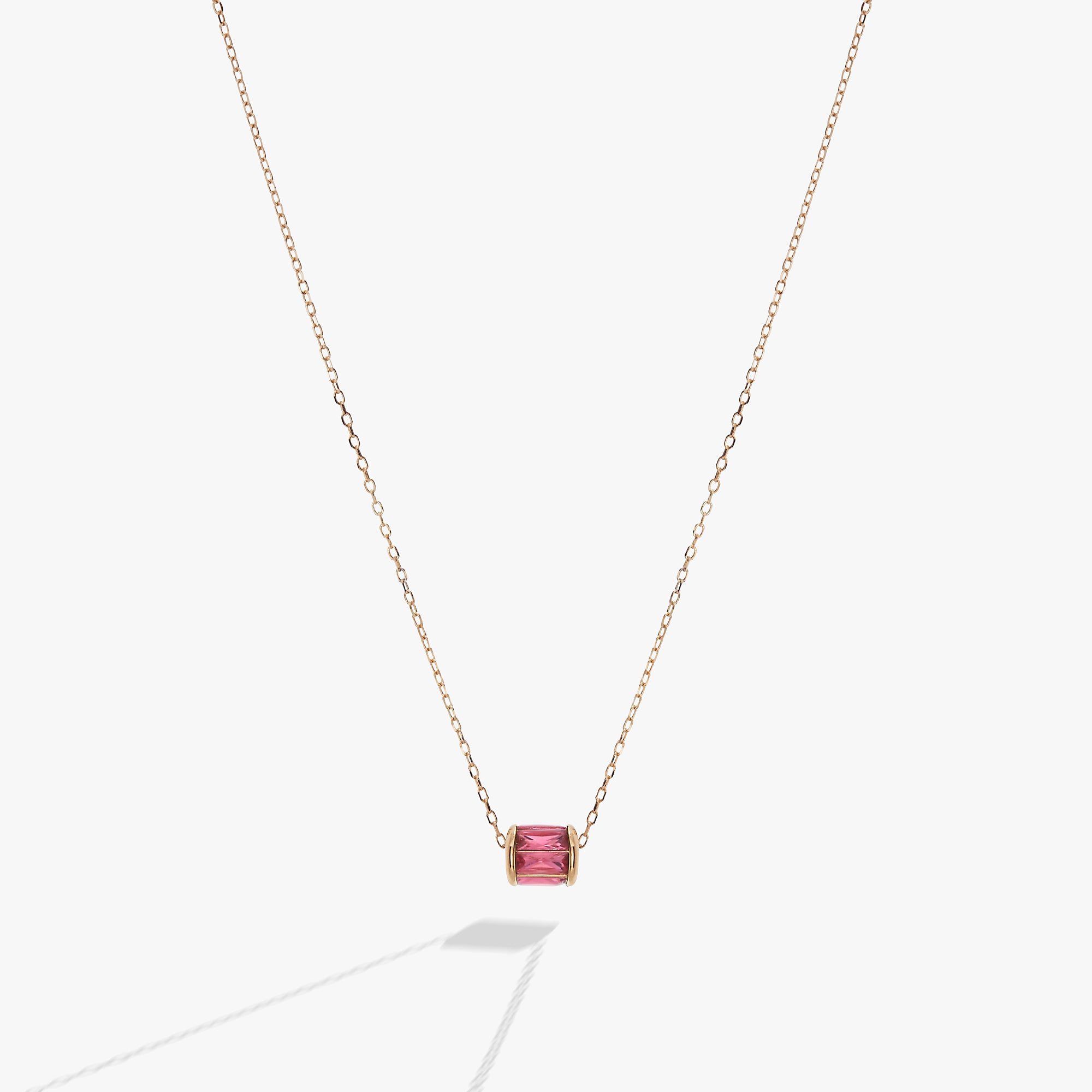 Image of October Birthstone Precious Pendant Necklace