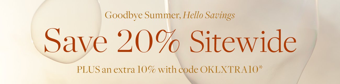 LD- 20% off sitewide + Extra 10%