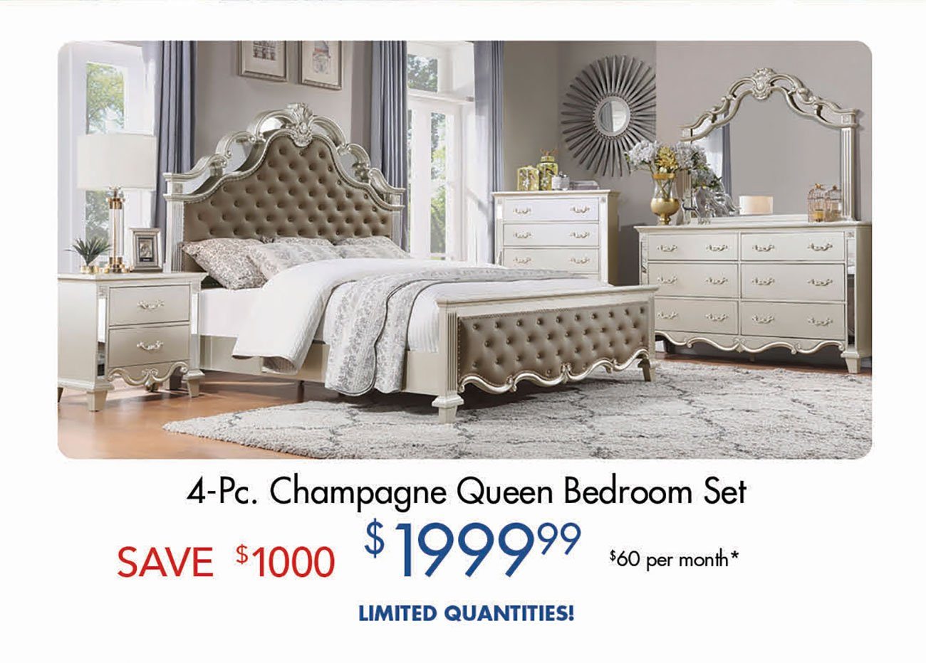 Champagne-Queen-Bedroom-Set