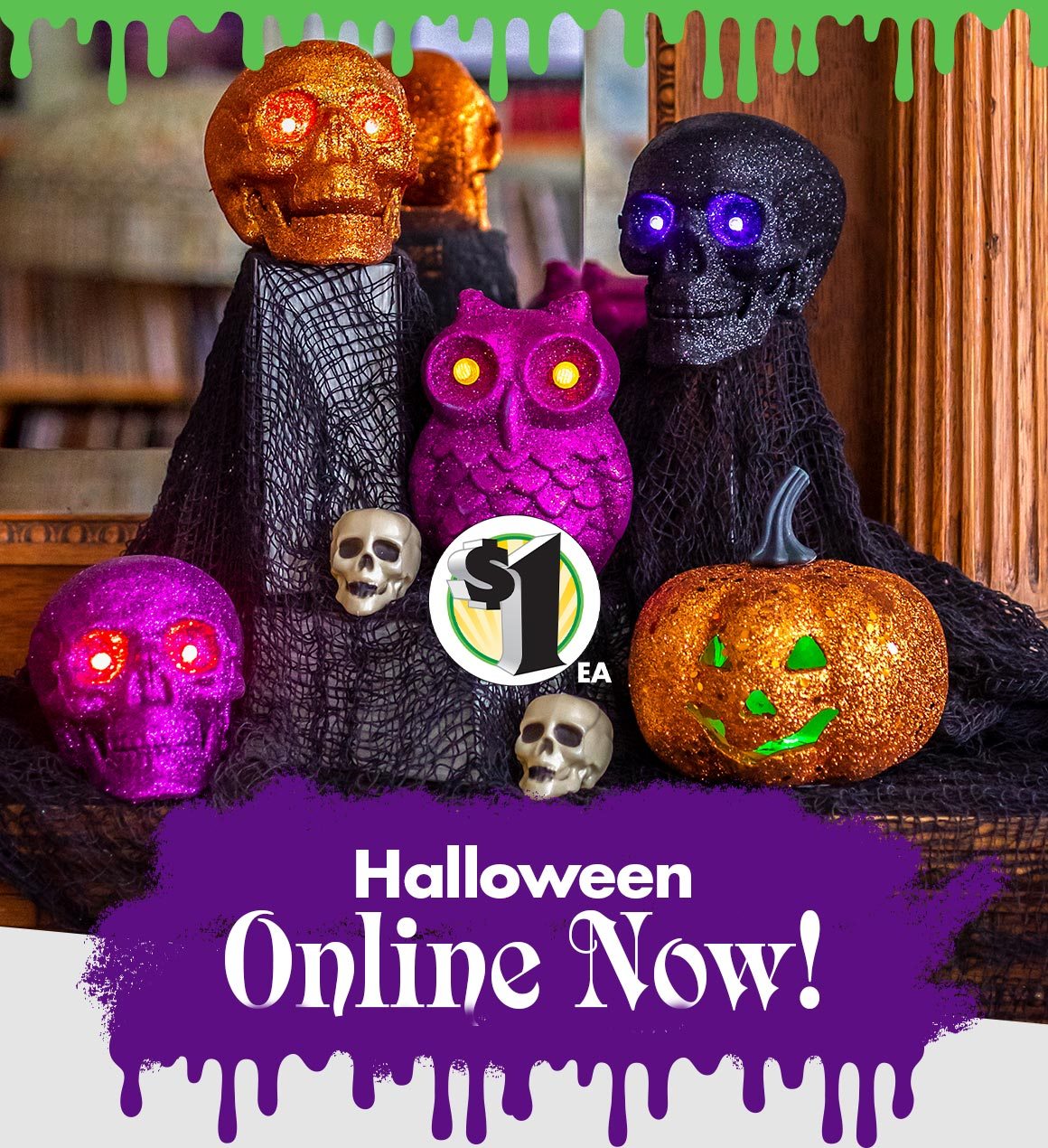 Shop Our $1 Halloween Supplies!