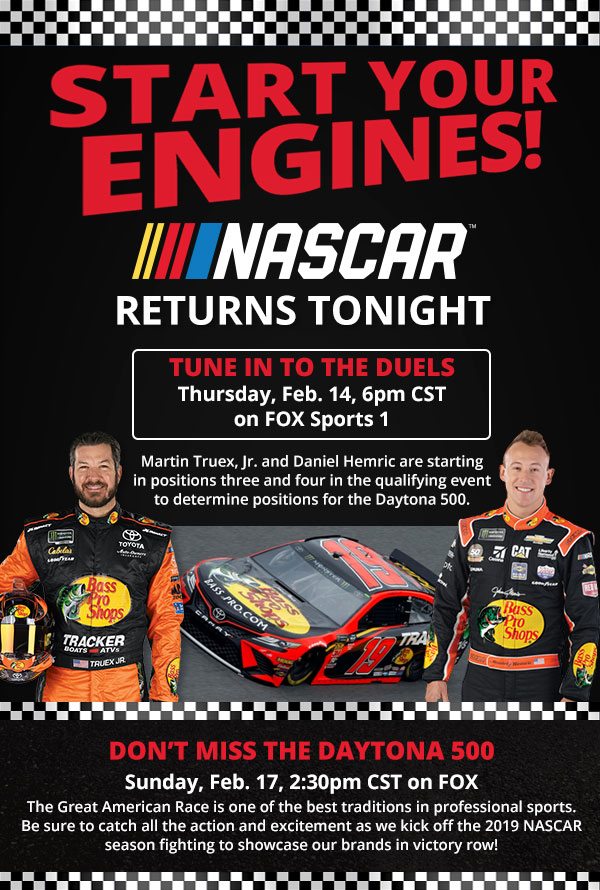 NASCAR Returns Tonight