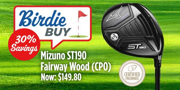Mizuno ST190 Fairway Wood (CPO) Now: $149.80