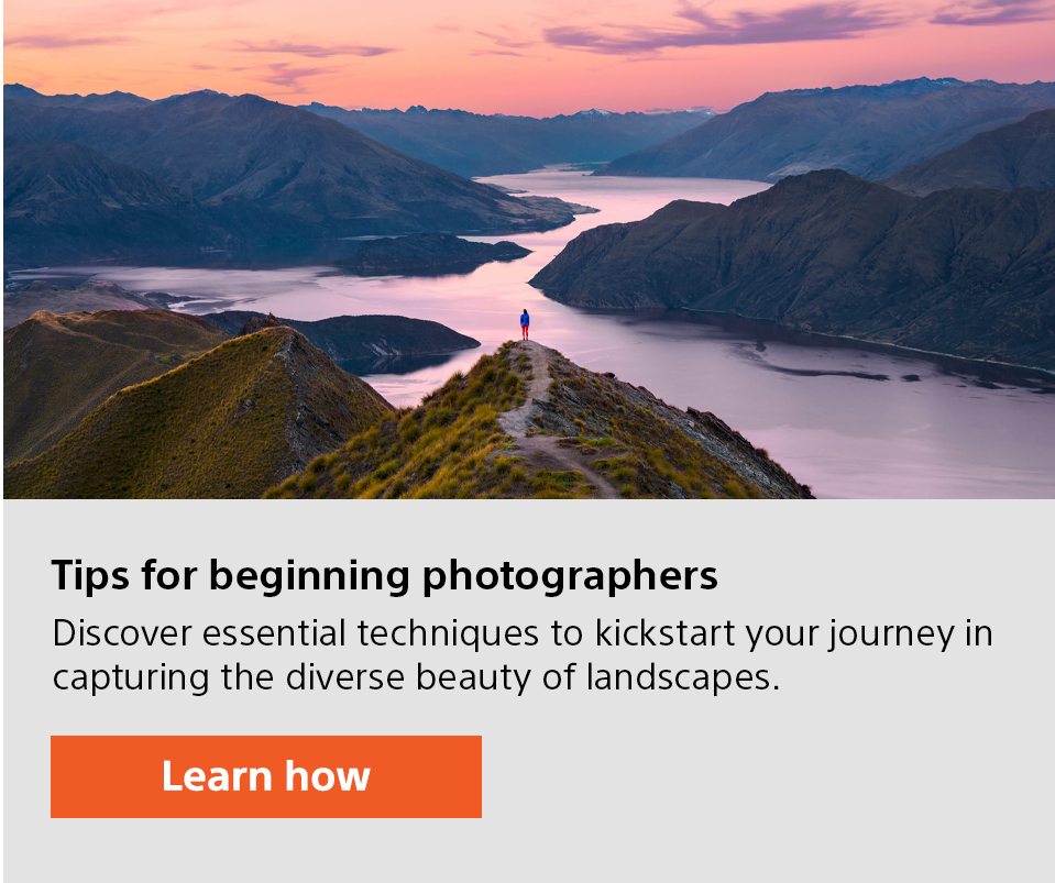 Tips for beginning photographers | Discover essential techniques to kickstart your journey in capturing the diverse beauty of landscapes | Learn how