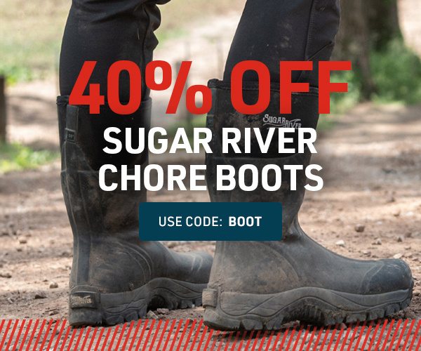 Flash Sale: 40% Off Sugar River Chore Boots