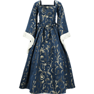 Royal Brocade Gown