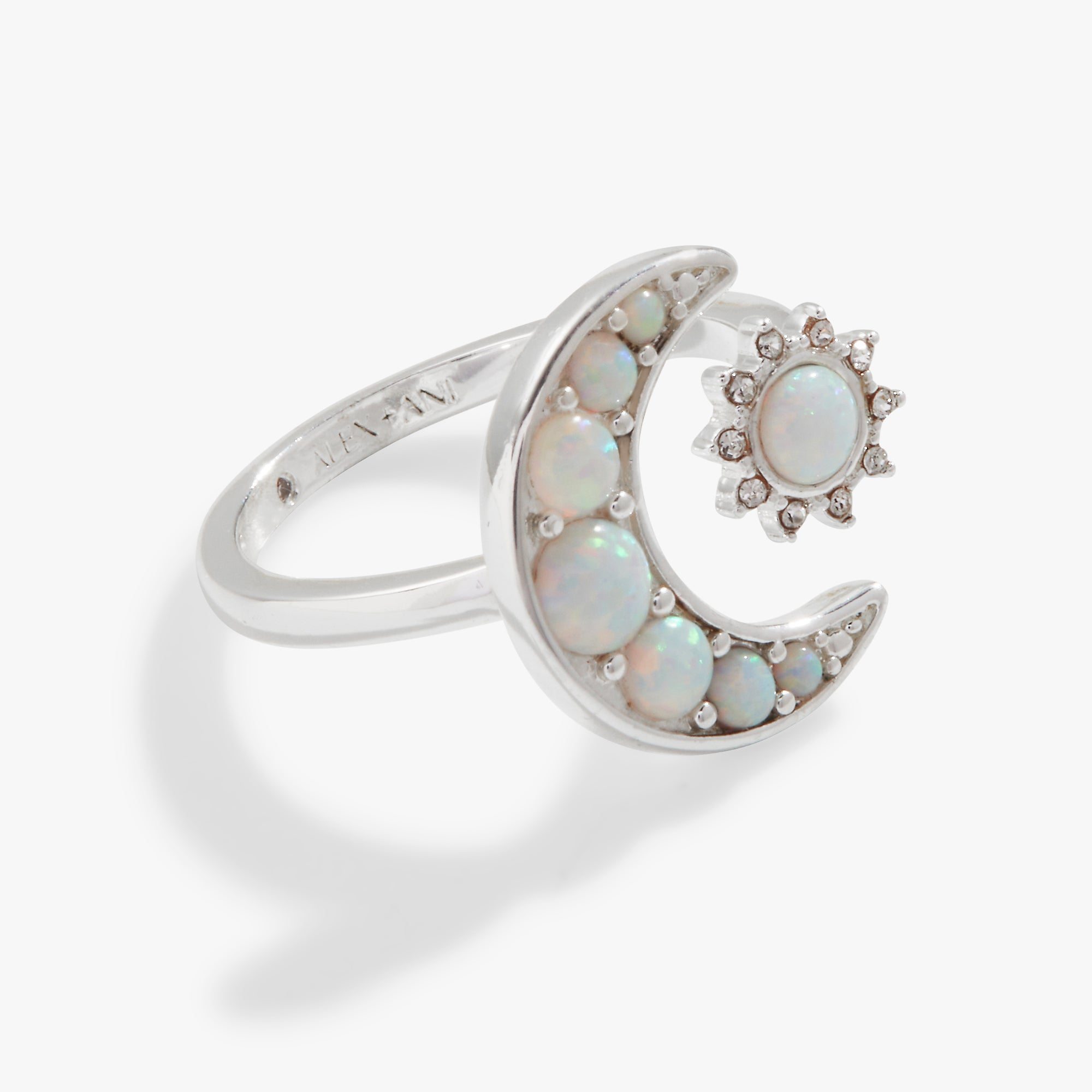 Image of Moon + Sun Opal Ring